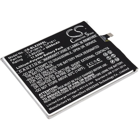 Bsc Preferred BLU L0090 L0091UU Life One X2 Mobile Phone Replacement Battery CS-BLX200SL
